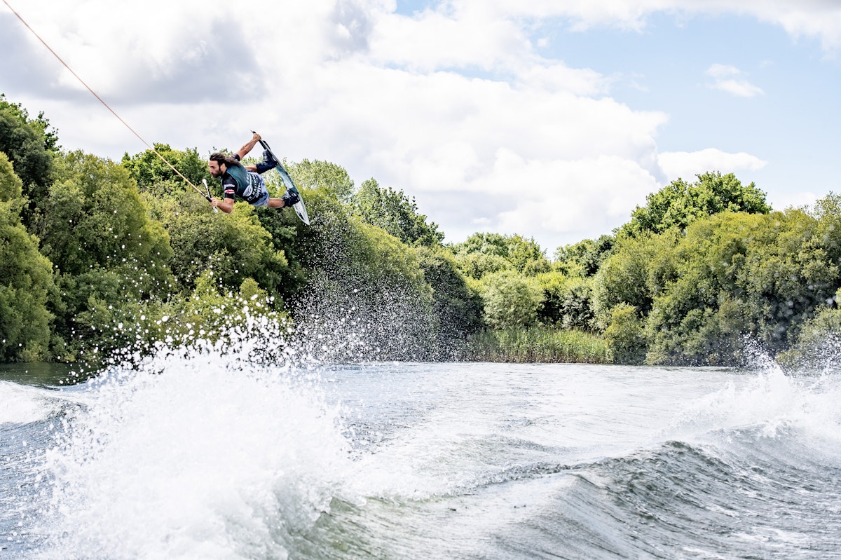 Jonty Green at the 2022 Malibu Boats UK Wakeboard And Wakesurf